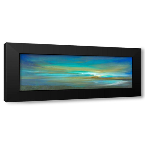 Kiss of Light III Black Modern Wood Framed Art Print with Double Matting by Finch, Sheila