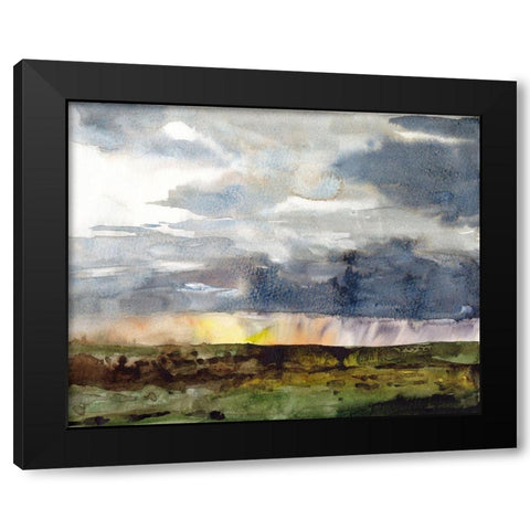 September Sky Studies IV Black Modern Wood Framed Art Print by McCreery, Paul