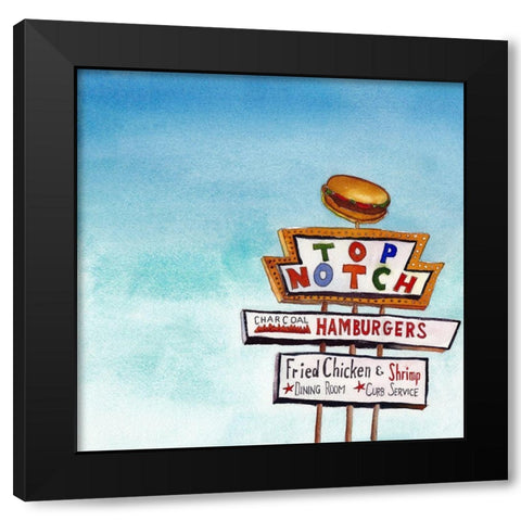 Urban Study V Black Modern Wood Framed Art Print by McCreery, Paul