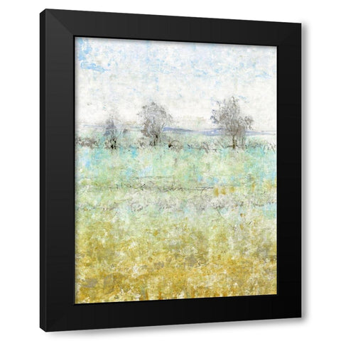 Shedding Light II Black Modern Wood Framed Art Print with Double Matting by OToole, Tim