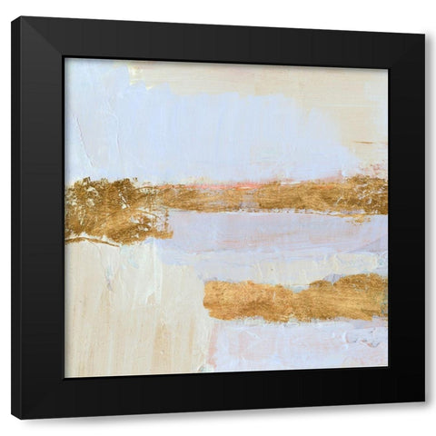 Reprieve III Black Modern Wood Framed Art Print with Double Matting by Barnes, Victoria