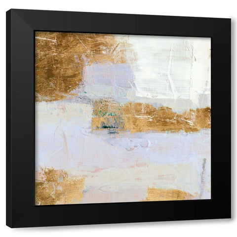 Reprieve V Black Modern Wood Framed Art Print with Double Matting by Barnes, Victoria