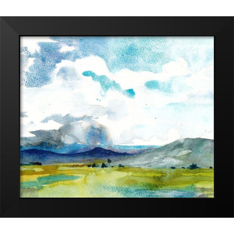May Sky Studies I Black Modern Wood Framed Art Print by McCreery, Paul