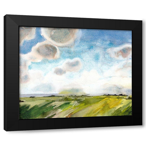 May Sky Studies III Black Modern Wood Framed Art Print by McCreery, Paul