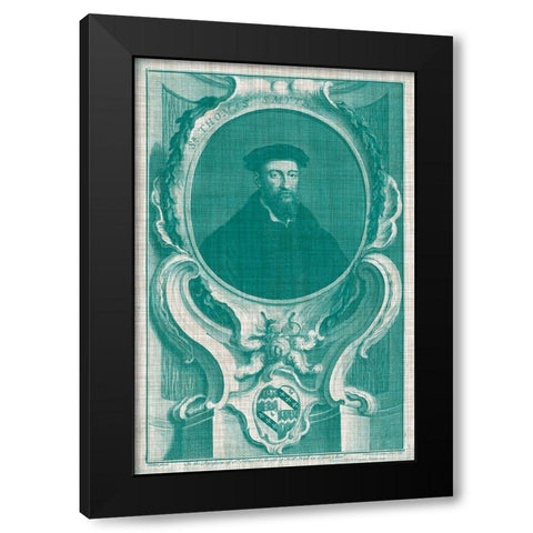 Houbraken Pop VI Black Modern Wood Framed Art Print with Double Matting by Houbraken, J.