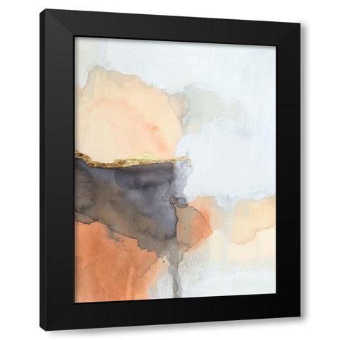 Cusp I Black Modern Wood Framed Art Print with Double Matting by Barnes, Victoria