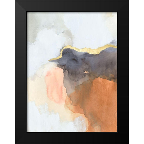 Cusp II Black Modern Wood Framed Art Print by Barnes, Victoria