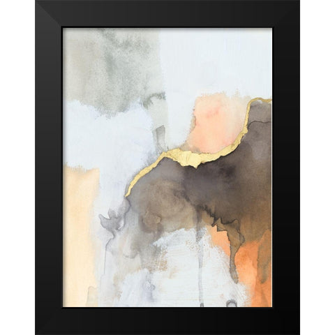 Cusp III Black Modern Wood Framed Art Print by Barnes, Victoria