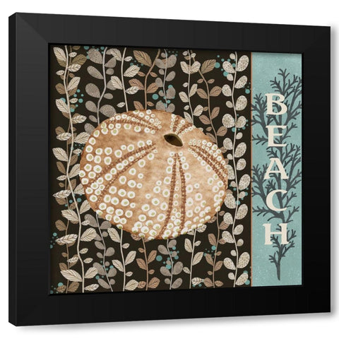 By the Shoreline I Black Modern Wood Framed Art Print by Reynolds, Jade