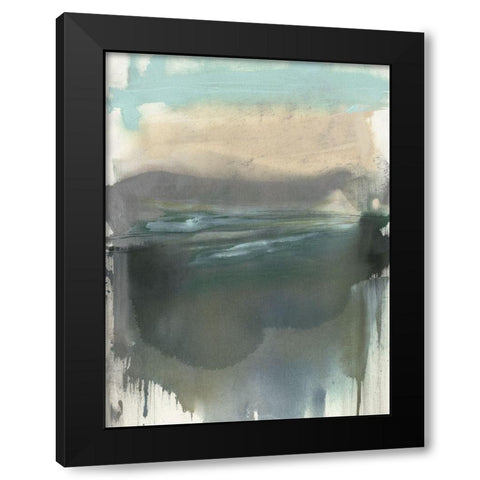 The Light on the Moor I Black Modern Wood Framed Art Print by Goldberger, Jennifer