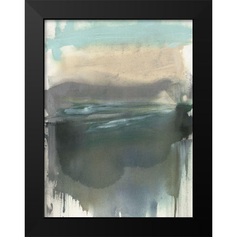 The Light on the Moor I Black Modern Wood Framed Art Print by Goldberger, Jennifer