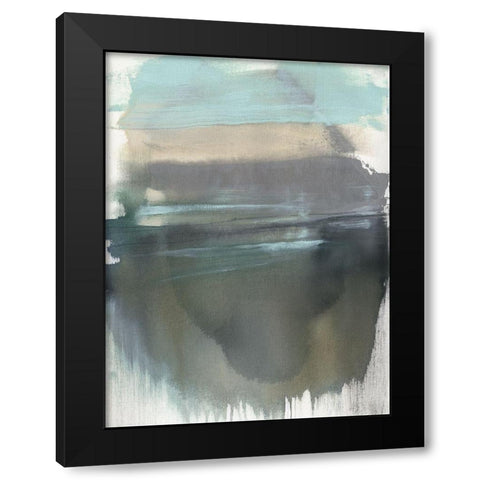 The Light on the Moor II Black Modern Wood Framed Art Print with Double Matting by Goldberger, Jennifer