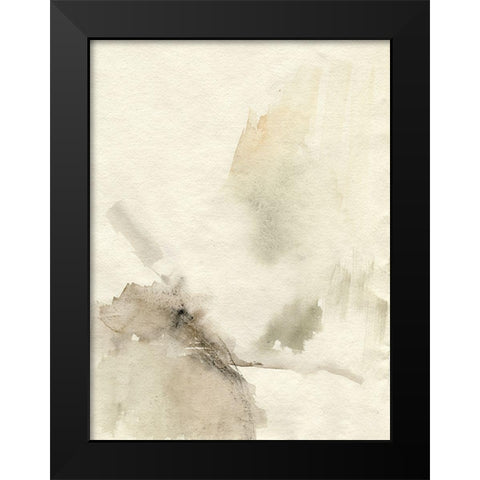 Sparse II Black Modern Wood Framed Art Print by Goldberger, Jennifer