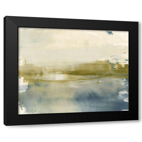 Olive on the Horizon II Black Modern Wood Framed Art Print with Double Matting by Goldberger, Jennifer