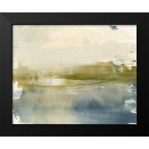 Olive on the Horizon II Black Modern Wood Framed Art Print by Goldberger, Jennifer