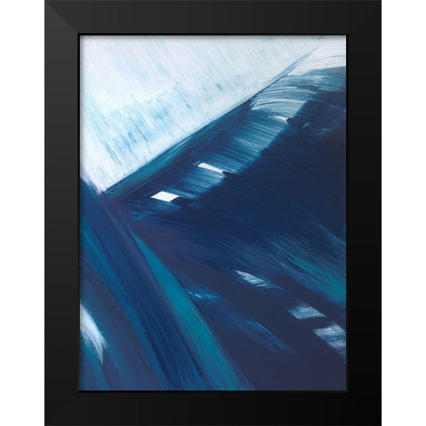 Fronds Kline II Black Modern Wood Framed Art Print by Wilkins, Suzanne