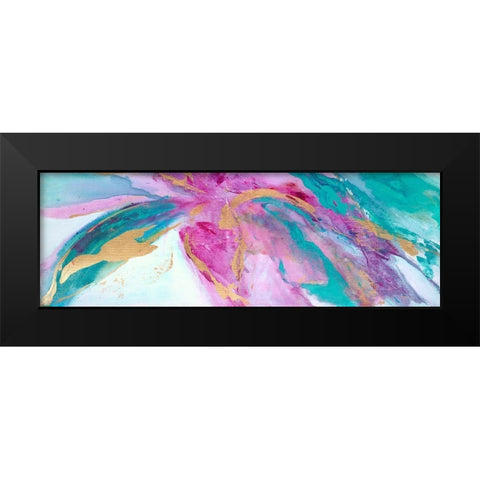 Magenta Colores II Black Modern Wood Framed Art Print by Wilkins, Suzanne