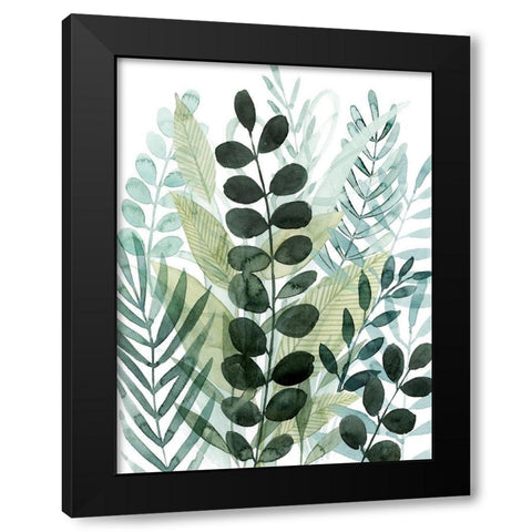 Forest Forage I Black Modern Wood Framed Art Print with Double Matting by Popp, Grace