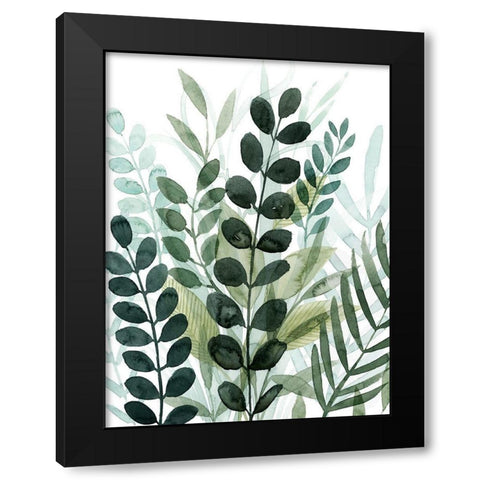Forest Forage II Black Modern Wood Framed Art Print by Popp, Grace