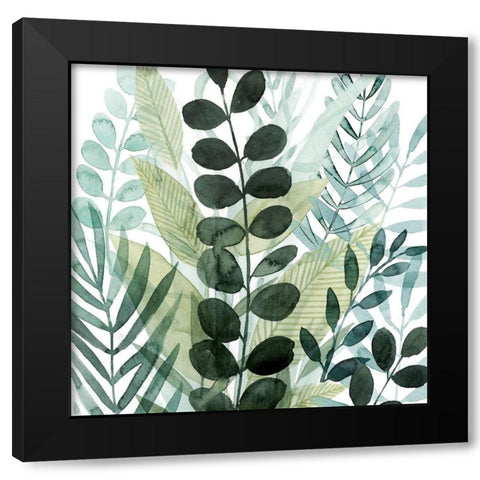 Forest Forage III Black Modern Wood Framed Art Print with Double Matting by Popp, Grace