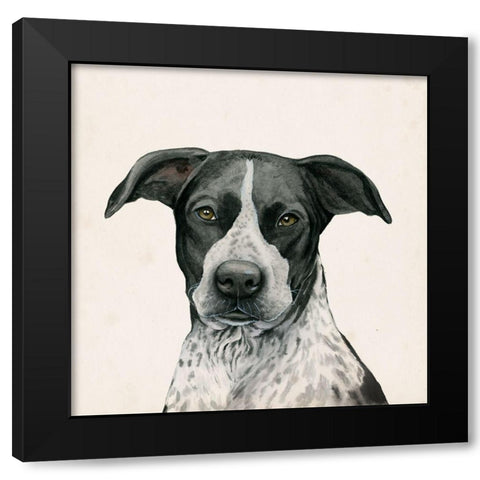 Best Bud IV Black Modern Wood Framed Art Print with Double Matting by Popp, Grace