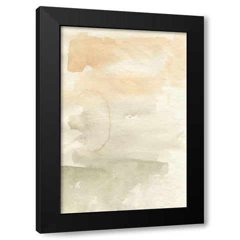 Pastel Gradation I Black Modern Wood Framed Art Print with Double Matting by Goldberger, Jennifer