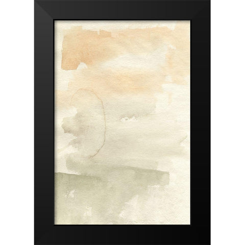 Pastel Gradation I Black Modern Wood Framed Art Print by Goldberger, Jennifer