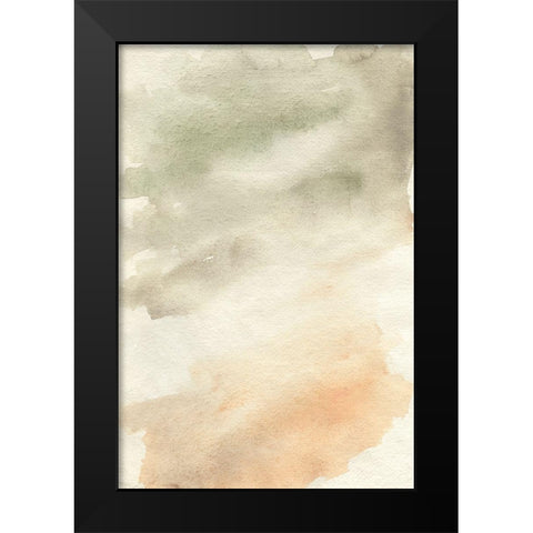 Pastel Gradation II Black Modern Wood Framed Art Print by Goldberger, Jennifer