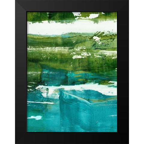 Terra II Black Modern Wood Framed Art Print by Harper, Ethan