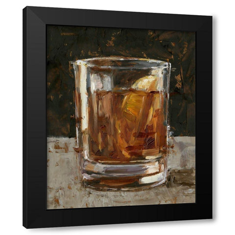 The Hard Stuff II Black Modern Wood Framed Art Print by Harper, Ethan