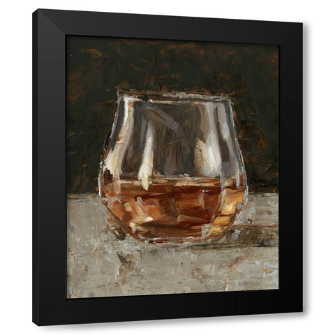 The Hard Stuff IV Black Modern Wood Framed Art Print with Double Matting by Harper, Ethan