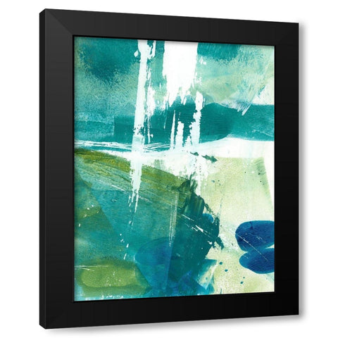 Emerald Mine I Black Modern Wood Framed Art Print by Harper, Ethan