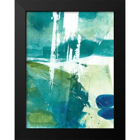 Emerald Mine I Black Modern Wood Framed Art Print by Harper, Ethan