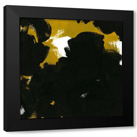 Message to Motherwell III Black Modern Wood Framed Art Print with Double Matting by Green, Jacob