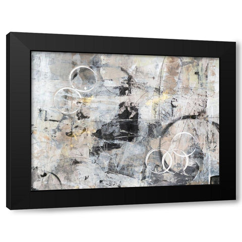 Fraction of Time I Black Modern Wood Framed Art Print by OToole, Tim