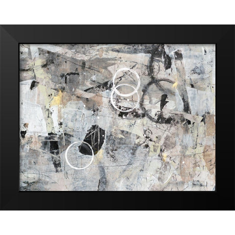 Fraction of Time II Black Modern Wood Framed Art Print by OToole, Tim