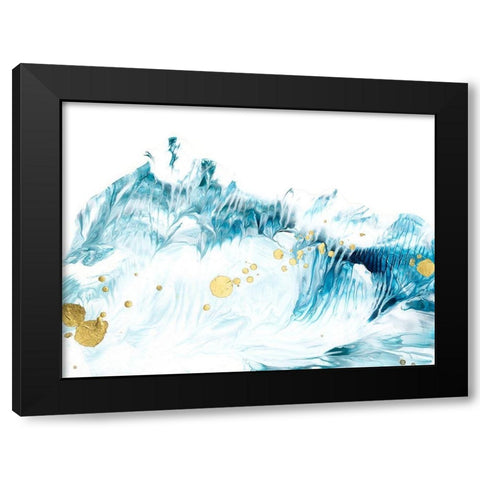 Tidal II Black Modern Wood Framed Art Print by Harper, Ethan