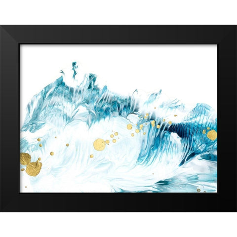 Tidal II Black Modern Wood Framed Art Print by Harper, Ethan