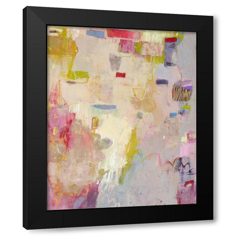 Moli Black Modern Wood Framed Art Print with Double Matting by Jachimiec, Sue