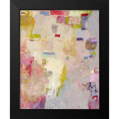 Moli Black Modern Wood Framed Art Print by Jachimiec, Sue