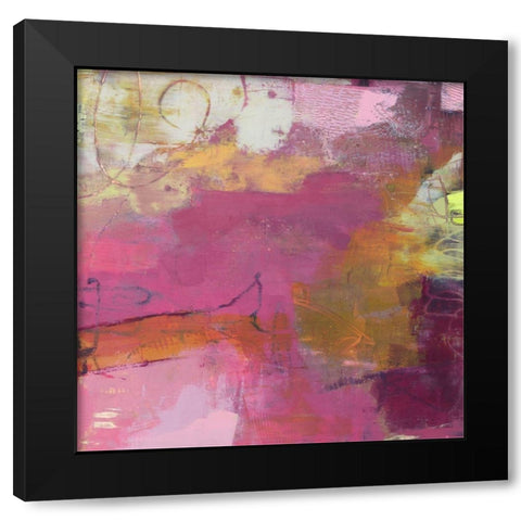 Cnoc Black Modern Wood Framed Art Print by Jachimiec, Sue