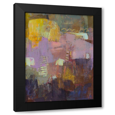Rith Black Modern Wood Framed Art Print with Double Matting by Jachimiec, Sue