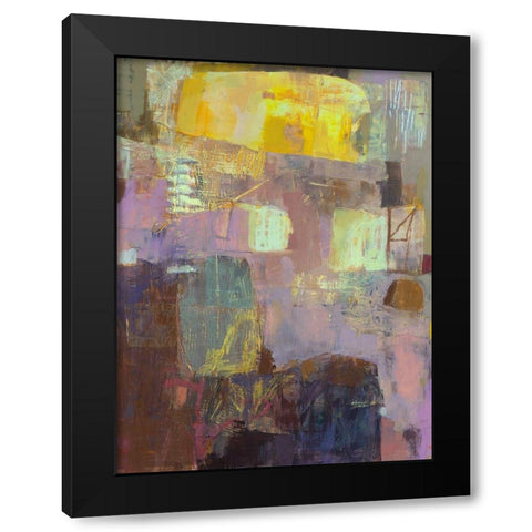 Role Black Modern Wood Framed Art Print by Jachimiec, Sue