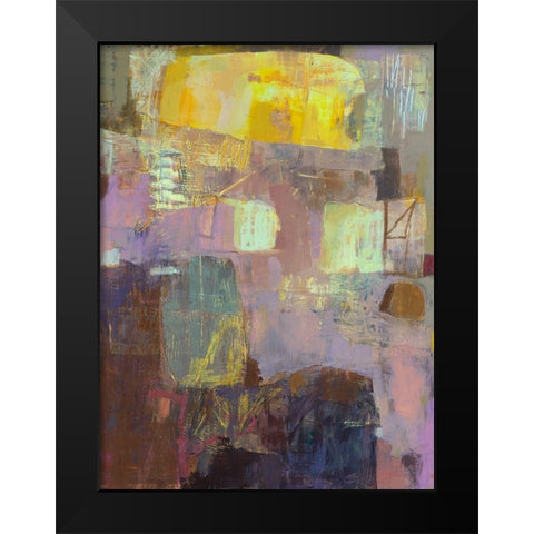 Role Black Modern Wood Framed Art Print by Jachimiec, Sue