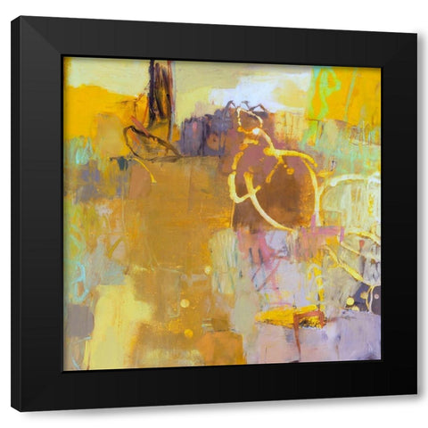 Maez I Black Modern Wood Framed Art Print by Jachimiec, Sue