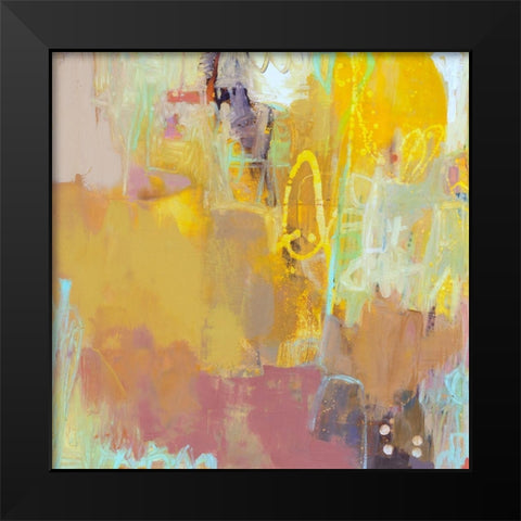 Maez II Black Modern Wood Framed Art Print by Jachimiec, Sue