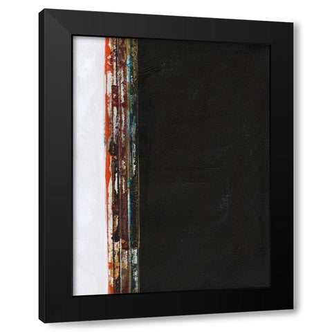 A Sense of Space II Black Modern Wood Framed Art Print with Double Matting by Fuchs, Jodi