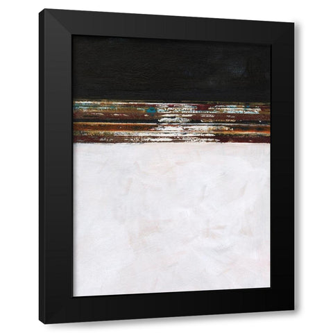 A Sense of Space III Black Modern Wood Framed Art Print with Double Matting by Fuchs, Jodi