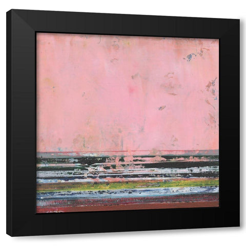 Surreal Horizons II Black Modern Wood Framed Art Print with Double Matting by Fuchs, Jodi