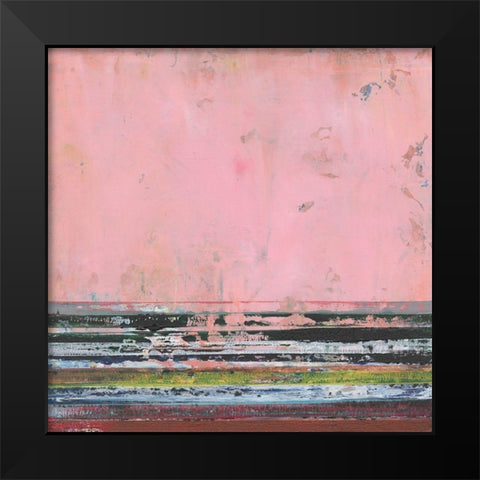 Surreal Horizons II Black Modern Wood Framed Art Print by Fuchs, Jodi